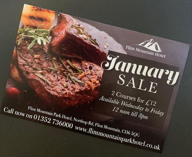2 for £12.00 - January 2023 January Sale - 2 Courses for £12.00