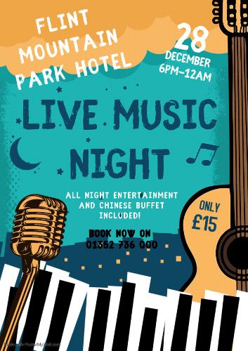 LIVE MUSIC NIGHT Join us for a night of live music and dancing