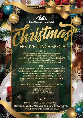 3 Course Festive Lunch Available Throughout December!